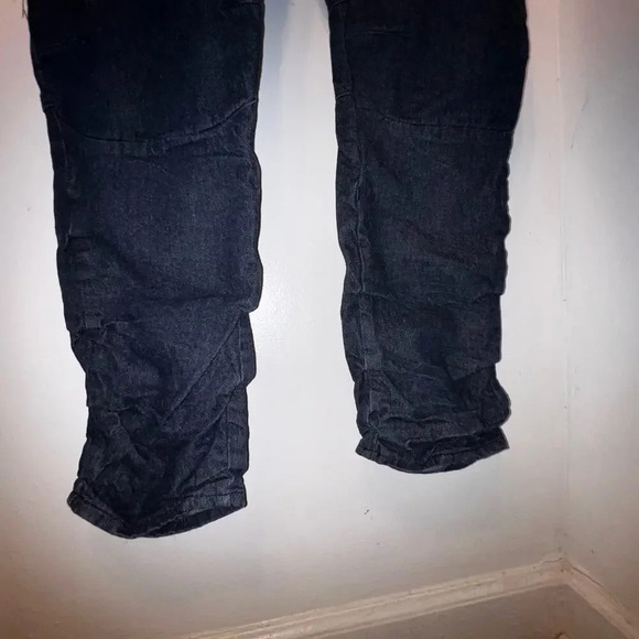 DNM Collection, dark wash 44W Moto relaxed fit Logo Denim￼￼ - Picture 7 of 11